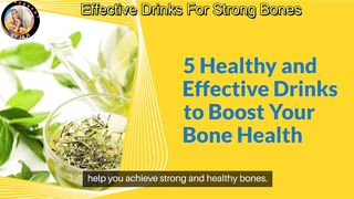 Drinks For Strong Bones