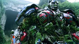 Transformers: Age of Extinction - Optimus Prime Speech/The Battle Begins/Dinobots Charge