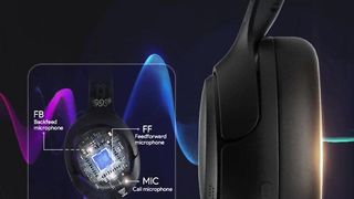 QCY H3 ANC Wireless Headphones Bluetooth 5.3 Hi-Res Audio Over Ear Headset 43dB Hybrid Active Noise Cancellation Earphones 70H