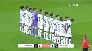 Resumen de Villarreal CF vs Real Sociedad (0-3)