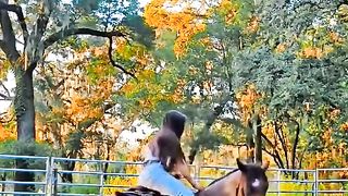 Watch Chinese beautiful girl horse riding Video 8