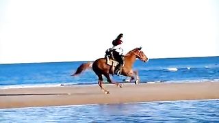 Watch Chinese beautiful girl horse riding Video 14
