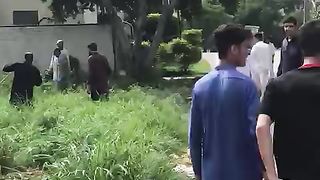 ????cow qurbani . The cow run away.  Hehe.