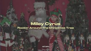 Miley Cyrus - Rockin' Around The Christmas Tree [español + lyrics]