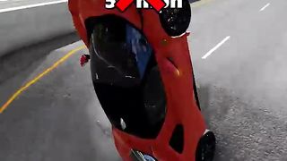 Cars vs Giant Pothole ???? #beamng #shorts.
