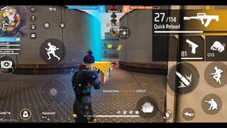 How many knocked in this gameplay freefire max || Garena freefire