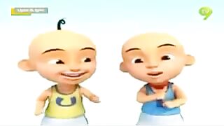 upin  ipin belajar mengaji