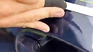 Lime green pinstripe