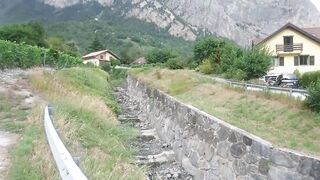 Massive Mudslide in Switzerland