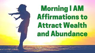 Morning I AM Affirmations to Attract Wealth & Abundance! 21 Day Challenge!