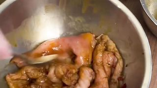 Рулетики из куриного филе