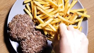 1400 calories à 600 calories (comment réadapter un steak frite pop corn)