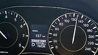 Audi A7 speed check in dubai. Car speed racing