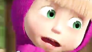 Веселые догонялки???????? #Shorts #машаимедвед