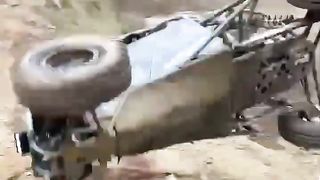 Rush RZR bointy hill gets wild