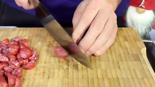Орзо с чоризо и курочкой