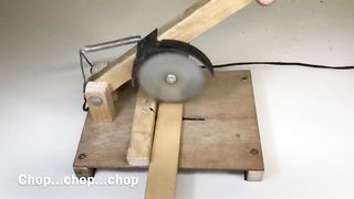 How To Make a Saw - Table Saw or Bench Saw Machine at Home