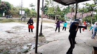 Senam sehat,