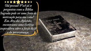 Biblia de Atos  /eles não desistiram [você também não vai desistir] #motivacional
