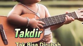 Bocil lucu lagi nyanyi