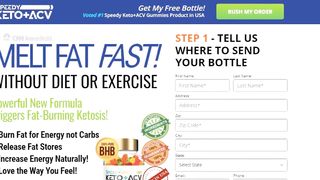 Speedy Keto + ACV Gummies - Better Brain Health! Maintain Lean Muscle!