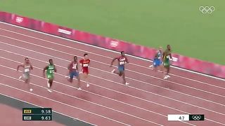 Marcell Jacobs wins men_s 100m final _ _Tokyo2020 Highlights
