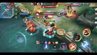 "Roger  Dominance: Epic Battles in Mobile Legends!"