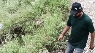 Trying to Reach at the Sajikot Waterfall Base