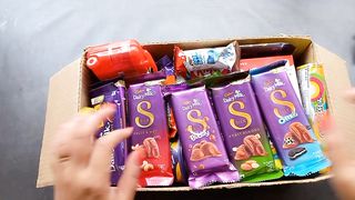 Chocolate opening video, Gems opening video, Lots of chocolates, surprise toys, Cadbury celebration