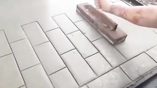 concrete brick design