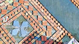 handmade brick work
