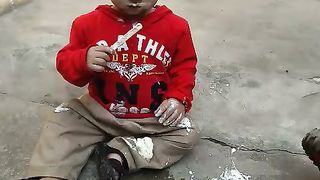 How to eat henna ice cream