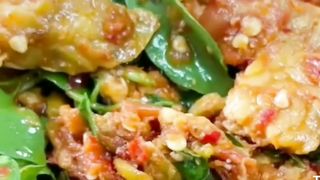 Menu tanggal tua ! Sambal tempe kemangi