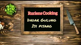 Dadar gulung isi pisang