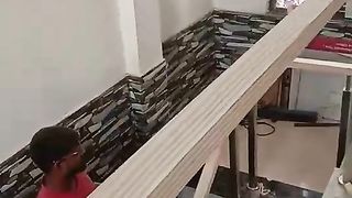 wood railing