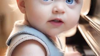 cute baby singing
