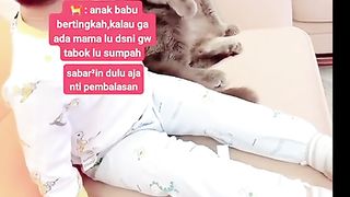 Funny cat bik8n ngakak