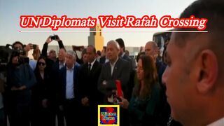 UN diplomats visit Rafah crossing amid concerns over dwindling aid