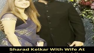 Sharad Kelkar With Wife At Randeep Hooda's Wedding Reception #sharadkelkar #short #shorts #trending #viral #bollywood #viralshorts