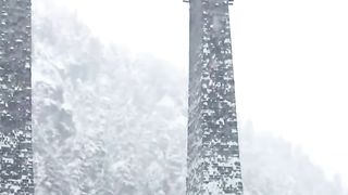 Winter train  amazing Ride