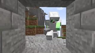 My Minecraft friend saved me but this happened ????#