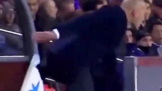 Zidane's reactions to Cristiano Ronaldo's goals are absolutely priceless.