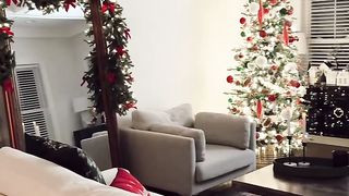 living room christmas decor ????