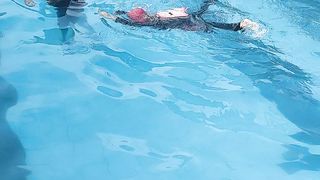 latihan renang kk yuki