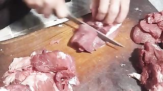 Beef tikaa