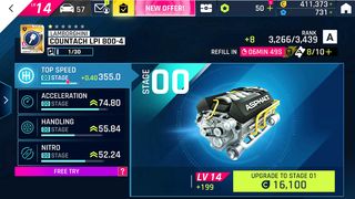 Lamborghini countach LPI 800-4. Asphalt 9  Legends