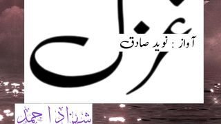 Ghazal : Shehzad Ahmad ,recited by Naveed Sadiq
