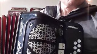 My friend Antonio playing the concertina.