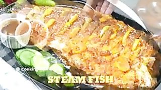 Steam Fish Roast in Pressure Cooker-Fish Recipe ♥️♥️♥️