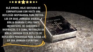 tudo posso naquele que me fortalece Bíblia Sagrada: Reflexões para motivar sua jornada #motivacional 2